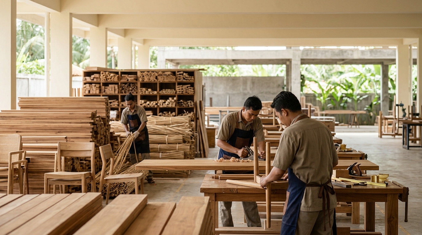 contract furniture manufacturing indonesia, Contract Furniture Manufacturing Indonesia: Building Long-Term Production…