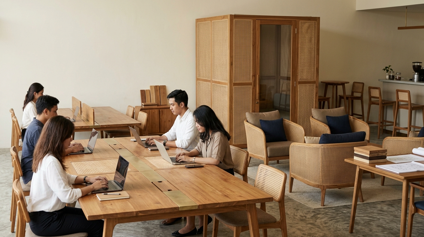 coworking space furniture indonesia, Coworking Space Furniture Indonesia: The Complete Operator's Sourcing Guide, in United…